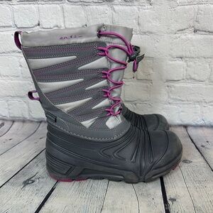 Merrell Kids Snow Quest Lite 3.0 waterproof insulated boots size 1 *stained*